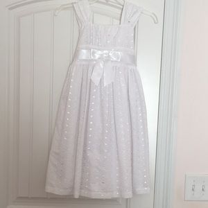 Bonnie Jean Eyelet Dress